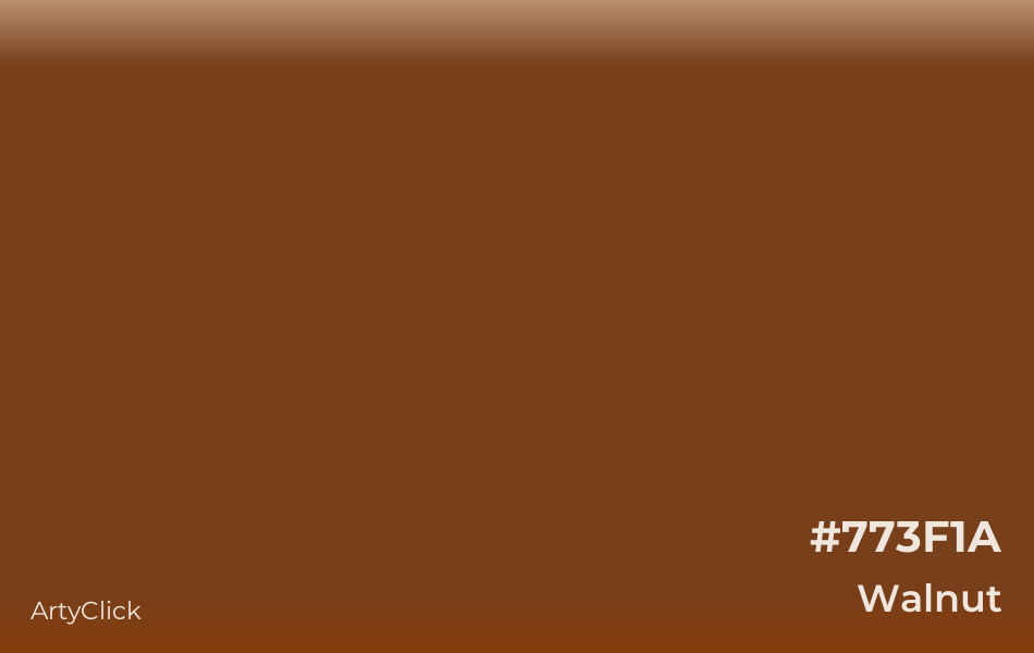 Walnut #773F1A